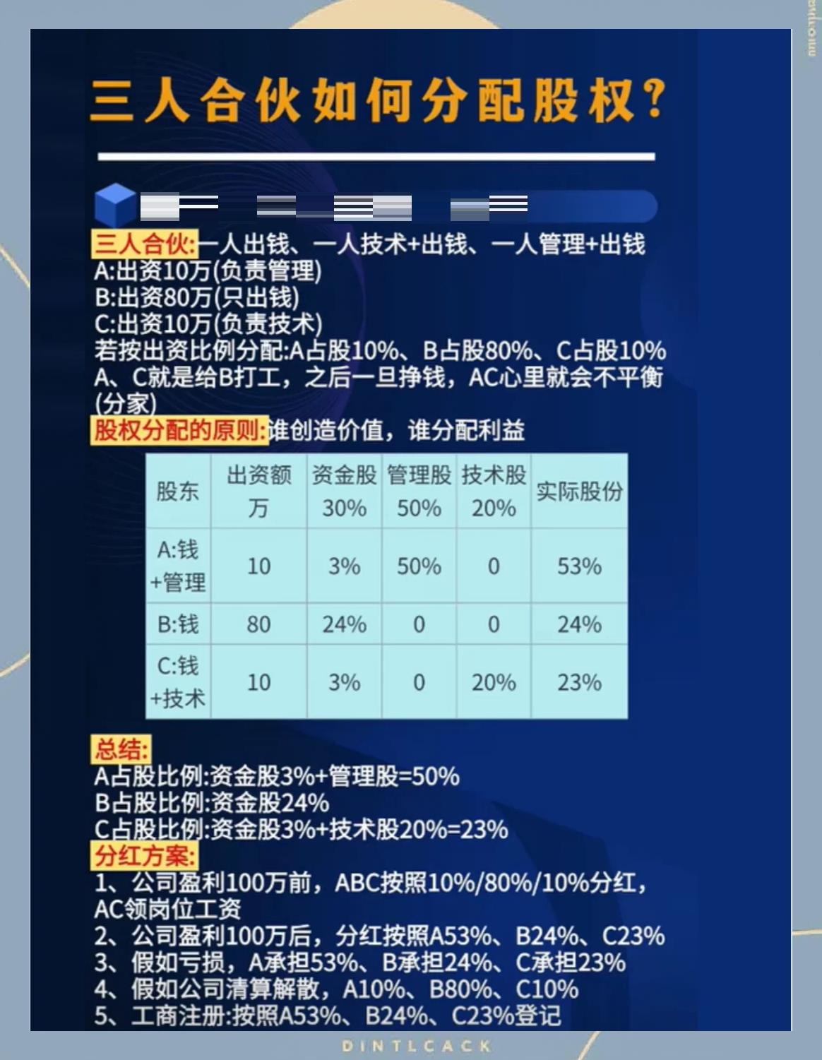 股权分配成功案例(股权分配成功案例怎么写)六安市